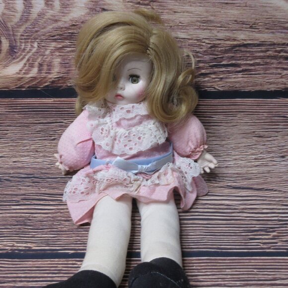 Vintage Horsman Cloth Body Doll with Composite Head and Hands - Picture 2 of 8